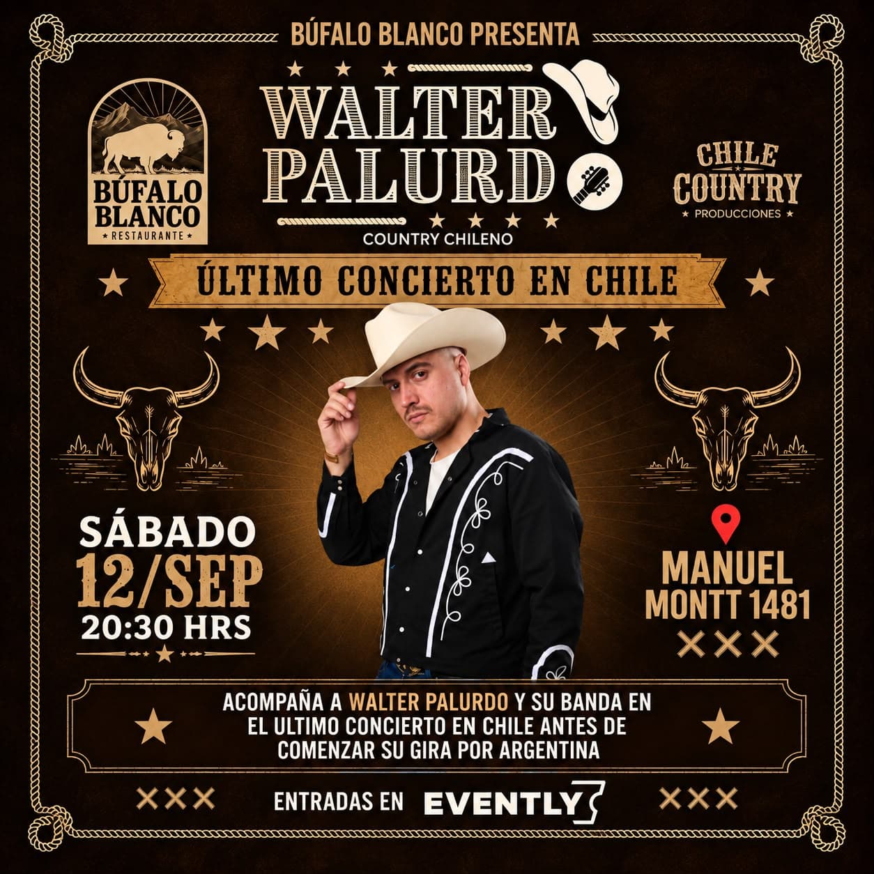Walter Palurdo en Búfalo Blanco
